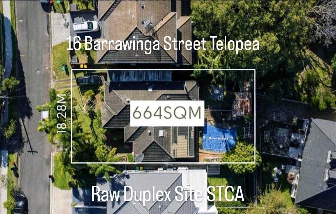 Potential Duplex Site  – High Side – Telopea
Subject to Council Approval