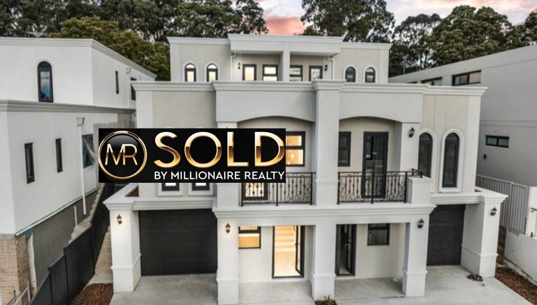 SOLD BY MILLIONAIRE REALTY